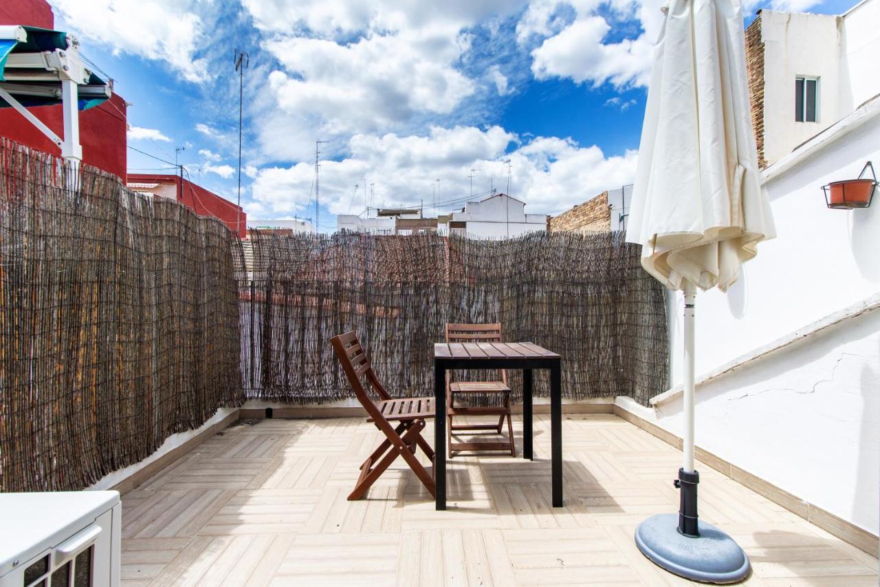 Estudio Para Parejas Con Terraza En La Playa Walencja Zewnętrze zdjęcie