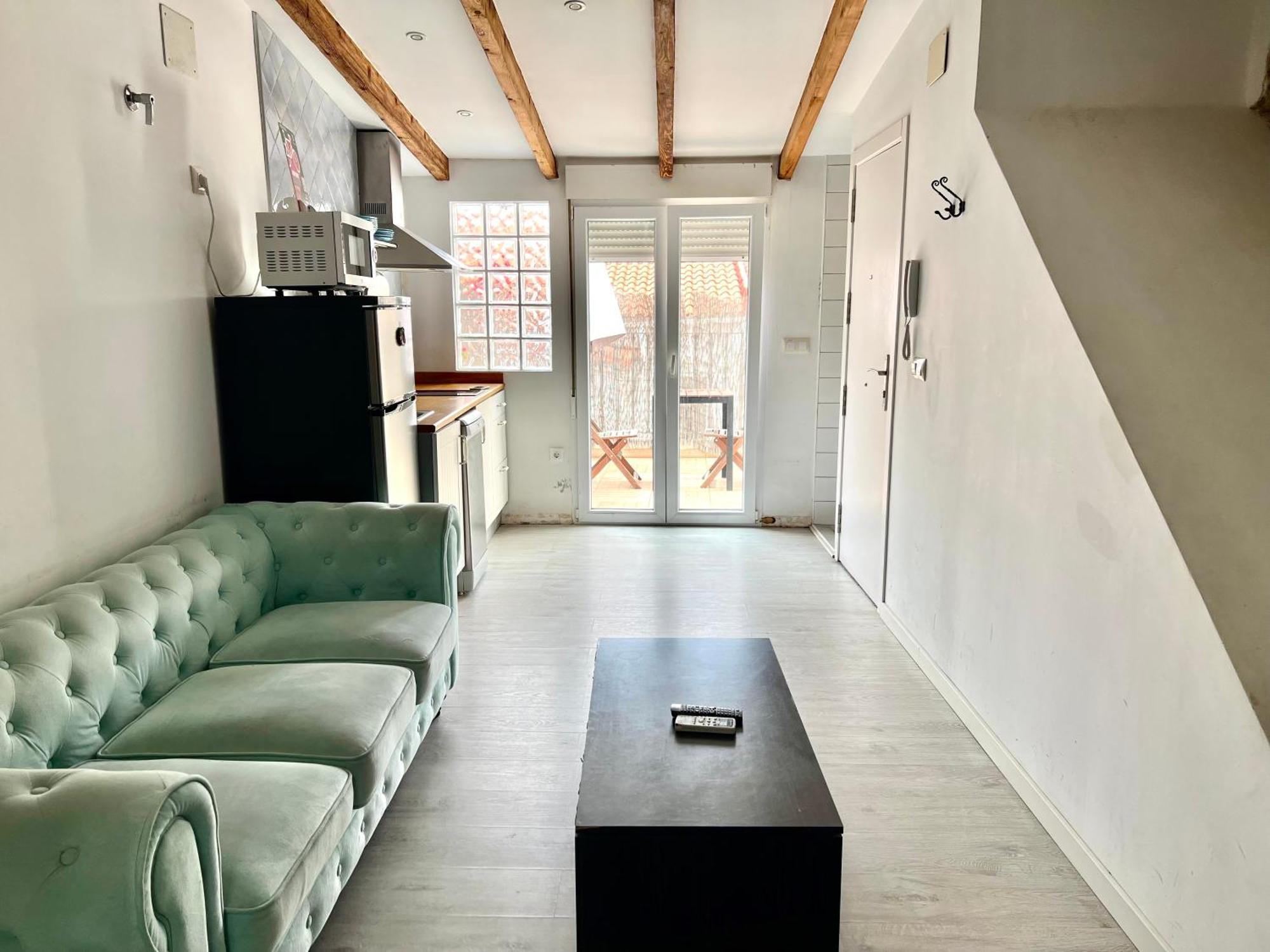 Estudio Para Parejas Con Terraza En La Playa Walencja Zewnętrze zdjęcie