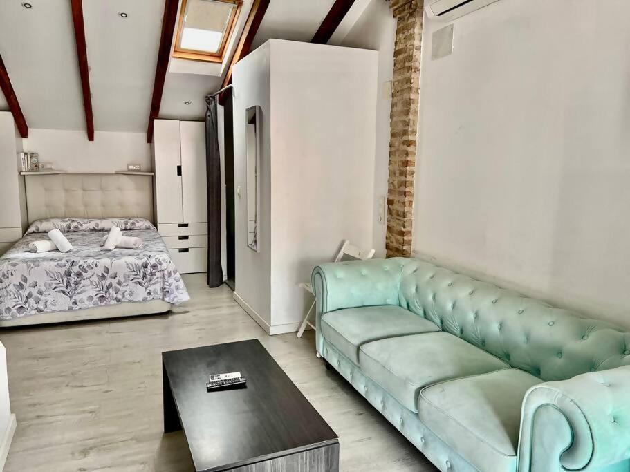 Estudio Para Parejas Con Terraza En La Playa Walencja Zewnętrze zdjęcie