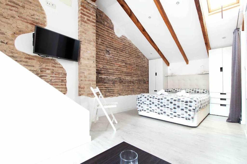 Estudio Para Parejas Con Terraza En La Playa Walencja Zewnętrze zdjęcie