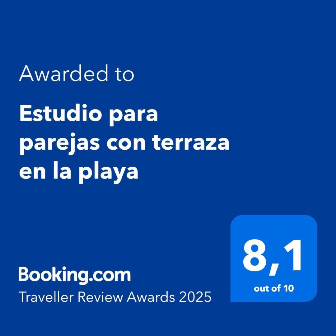 Estudio Para Parejas Con Terraza En La Playa Walencja Zewnętrze zdjęcie